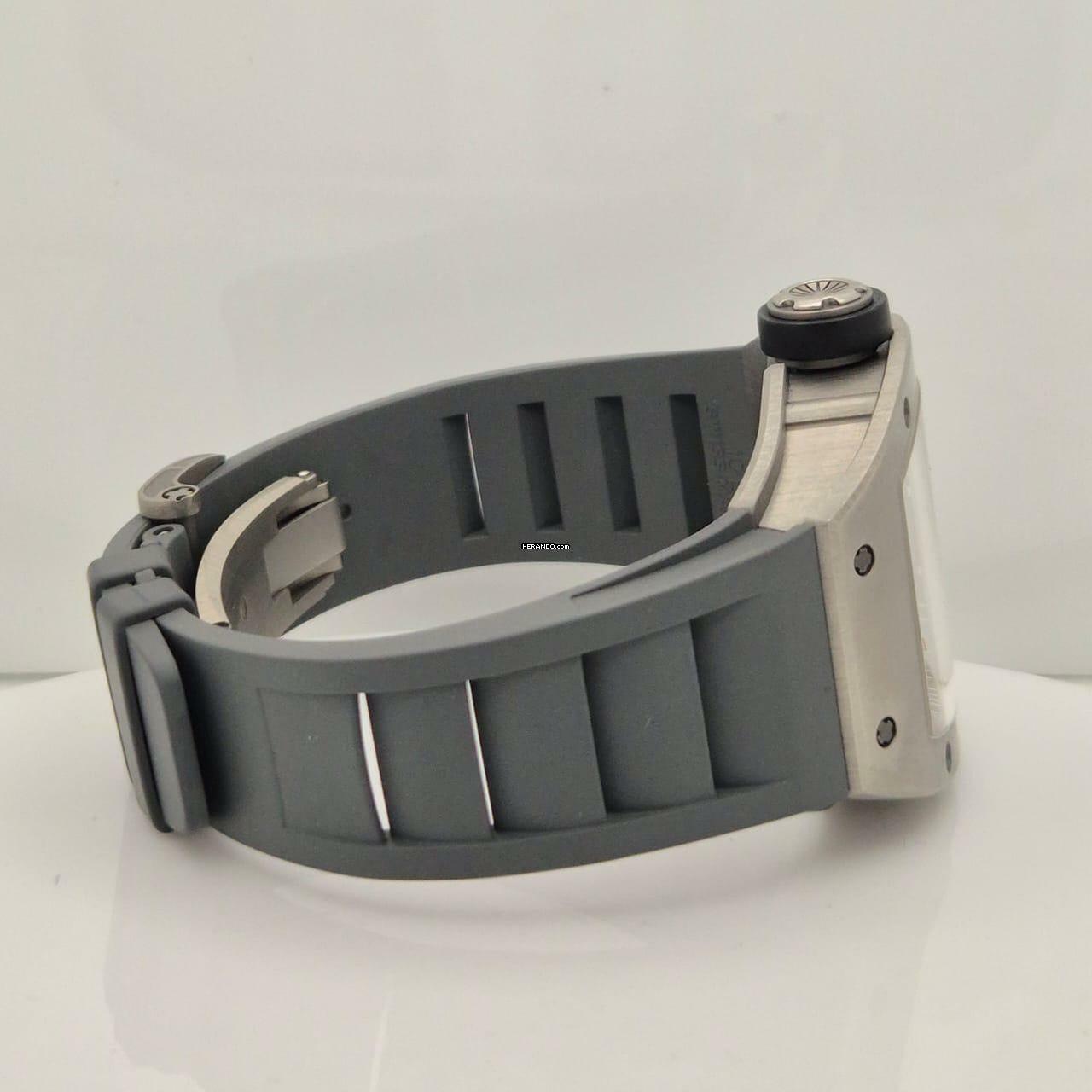 Thumbnail von Richard Mille RM 029 Big Date Titanium 2 Straps Automático Completo