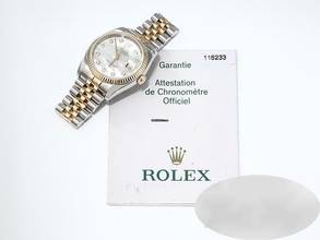 Thumbnail von Rolex Datejust 36 36mm 116233 Perlmutt Diamanten Stahl Gelbgold 750 Automatik Stainless Steel 18kt Yellow Gold Jubilé-band Chronometer Oyster </h1>