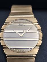 Thumbnail von Piaget Polo Jumbo 7661C701 Quartz 34mm Striped Dial Very Good - Watch Only