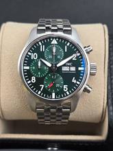 Thumbnail von IWC Fliegeruhr Chronograph Pilot's Chronograph 41 MM IW388104 Green Dial Unworn/New Condition Full Set 6-2025