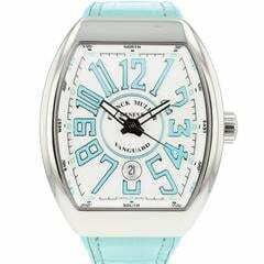  Franck Muller Vanguard Steel Tiffany Blue Special Edition </h1> 