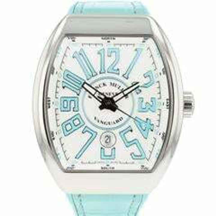  Franck Muller Vanguard Steel Tiffany Blue Special Edition </h1> 