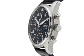 Thumbnail von IWC Fliegeruhr Chronograph Fliegerchronograph Chronograph Stahl Automatik Ref. IW378001 B&P 2023