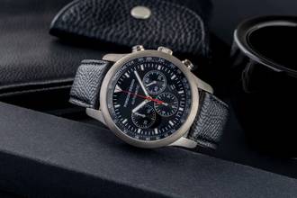 Thumbnail von Porsche Design Dashboard Chronograph Titan Automatik Ref. 6612.11.40 Papers