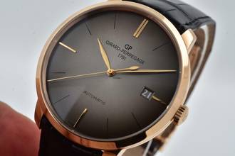 Thumbnail von Girard Perregaux 1966 18k Rose gold Brown Smoked Dial 44mm