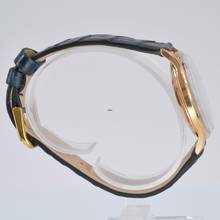 Thumbnail von Girard Perregaux Classic 35MM blue lacquered dial rose gold 18KT Automatic 1950’s </h1>