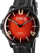 Thumbnail von U-Boat 8697/B Darkmoon Red PVD Soleil Herrenuhr 44mm 5ATM