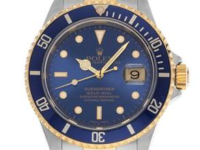 Thumbnail von Rolex Submariner Date Ref.16613 2000 Full Set sehr gut Vintage </h1>