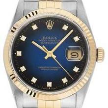 Thumbnail von Rolex Datejust 36 Diamanten Ref.16233 1988 Full Set sehr gut Vintage </h1>