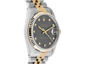 Thumbnail von Rolex Datejust 31 Medium Diamanten Ref.68273 1987 Full Set sehr gut Vintage