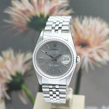 Thumbnail von Rolex Datejust 36 Stahl Ref :16220 Rolex Box von 1992 </h1>