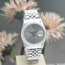 Thumbnail von Rolex Datejust 36 Stahl Ref :16220 Rolex Box von 1992 </h1>