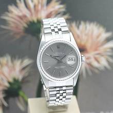 Thumbnail von Rolex Datejust 36 Stahl Ref :16220 Rolex Box von 1992 </h1>