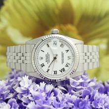 Thumbnail von Rolex Datejust 31 Medium Stahl/Weißgold Ref :68274 Box von 1993 </h1>