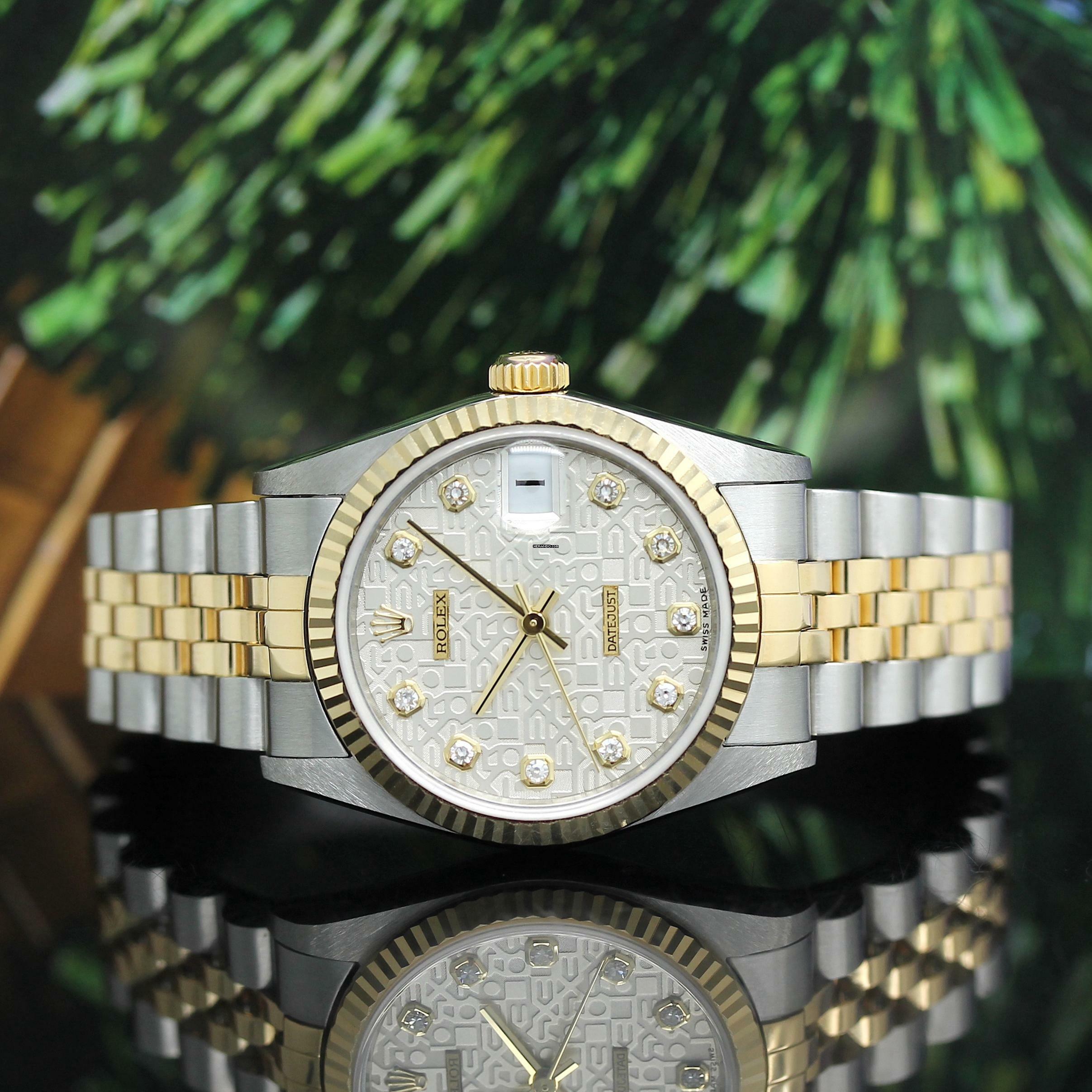  Rolex Datejust 31 Medium Stahl/Gold Ref : 78273 Box von 2003 </h1> 