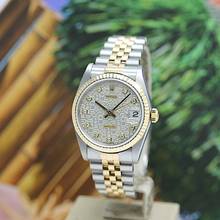 Thumbnail von Rolex Datejust 31 Medium Stahl/Gold Ref : 78273 Box von 2003 </h1>
