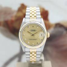 Thumbnail von Rolex Datejust 31 Medium Stahl/Gold Ref: 68273 Box & Papiere von 1997 </h1>