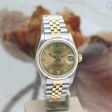 Thumbnail von Rolex Datejust 31 Medium Stahl/Gold Ref: 68273 Box & Papiere von 1997 </h1>