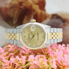 Thumbnail von Rolex Datejust 31 Medium Stahl/Gold Ref: 68273 Box & Papiere von 1997 </h1>