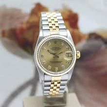 Thumbnail von Rolex Datejust 31 Medium Stahl/Gold Ref: 68273 Box & Papiere von 1997 </h1>
