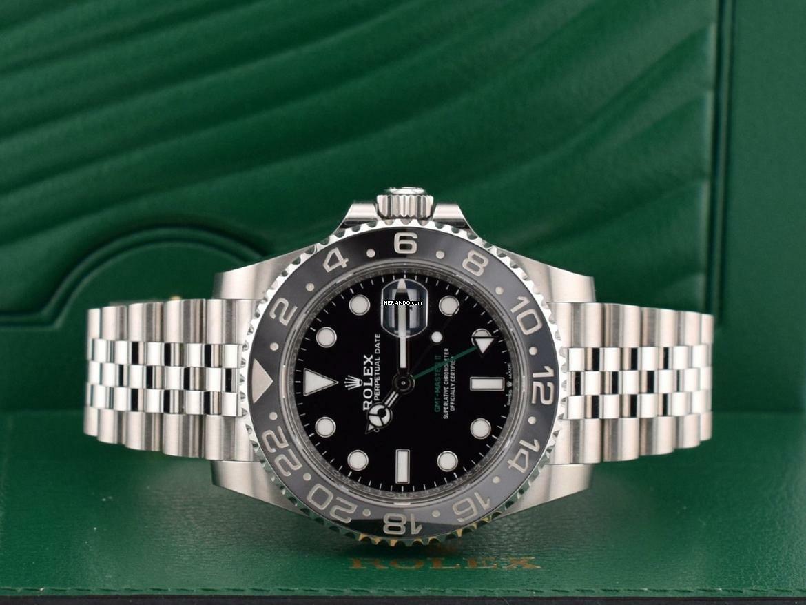  Rolex GMT-Master II 126710grnr Bruce Wayne New 2025 Full Set 