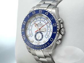 Thumbnail von Rolex Yacht-Master II 116680 2019 Edelstahl Chronograph Automatik Stahl Stainless Steel Oyster-band Chronometer White Dial </h1>