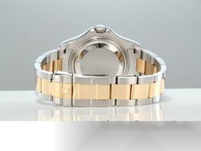 Thumbnail von Rolex Yacht-Master 35mm Edelstahl Gelbgold 750 Automatik Stainless Steel 18kt Yellow Gold Oyster-band Chronometer Blue Dial </h1>