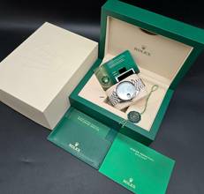 Thumbnail von Rolex Datejust 41 41mm 126334-0028 Mint Green Jubilee Unworn/New Condition Full Set 2-2026