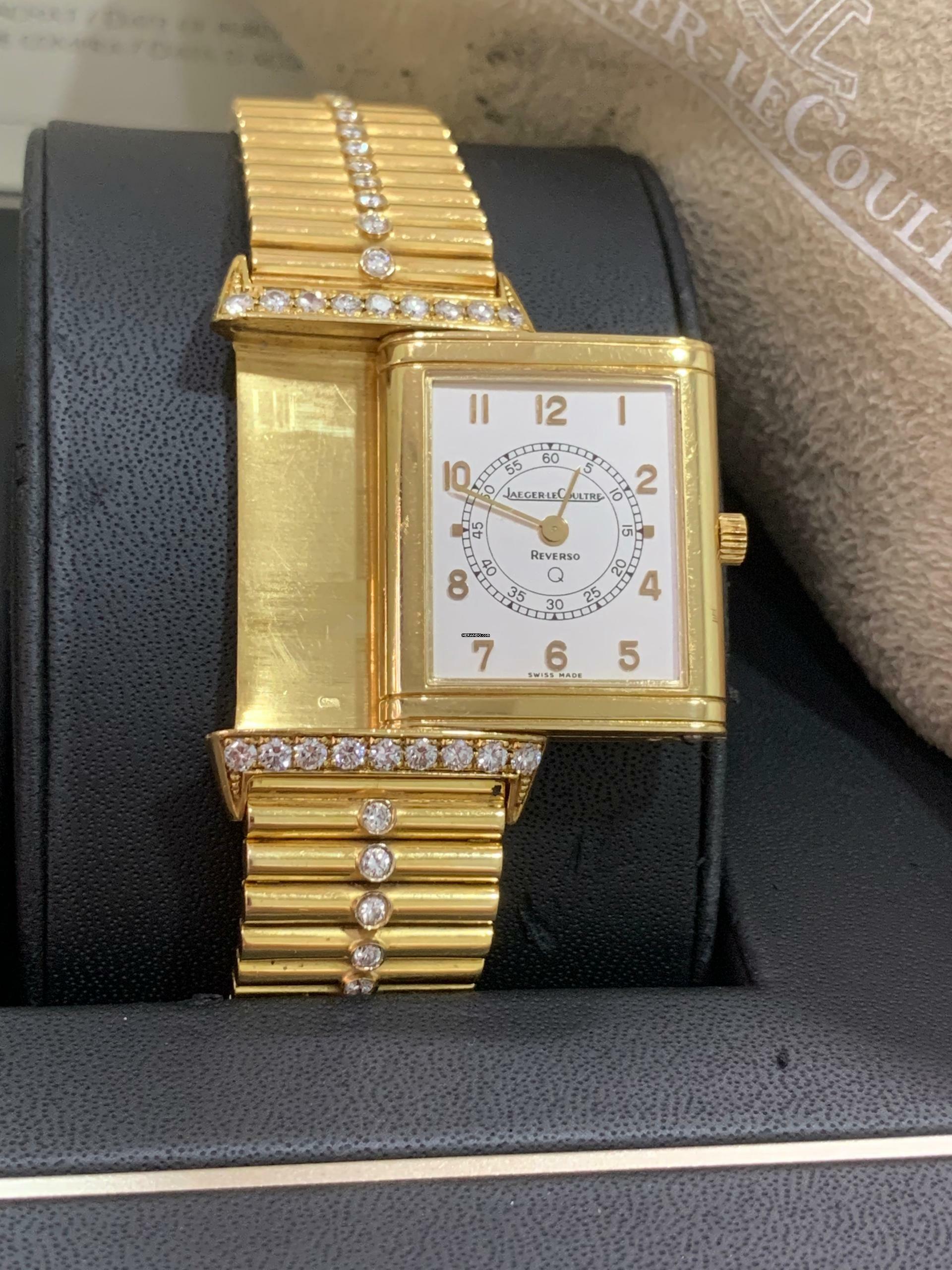  Jaeger-LeCoultre Reverso Ladies Reverso Full Set + Service Paper from JLC 