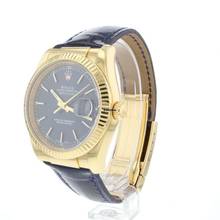 Thumbnail von Rolex Datejust 36 Yellow Gold Blue Dial </h1>