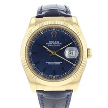 Thumbnail von Rolex Datejust 36 Yellow Gold Blue Dial </h1>