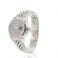 Thumbnail von Rolex Lady-Datejust 28 Steel Jubilee Fluted Grey Roman Dial </h1>