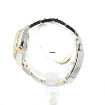  Rolex Lady-Datejust 28 Oyster Fluted Steel Gold MoP Diamond Dial 