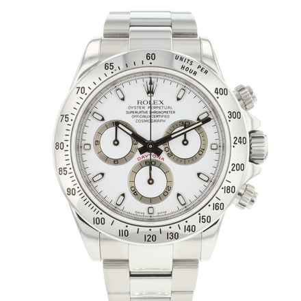  Rolex Daytona Steel White Dial </h1> 