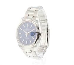 Thumbnail von Rolex Datejust 41 Oyster Fluted Blue Dial </h1>