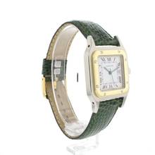 Thumbnail von Cartier Santos Carree GM Steel/Gold </h1>