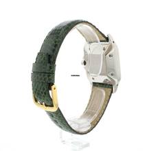 Thumbnail von Cartier Santos Carree GM Steel/Gold </h1>