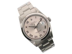 Thumbnail von Rolex Datejust 36 36mm Stahl 2002 Sehr schönes Full Set </h1>