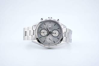 Thumbnail von TAG Heuer Carrera Calibre 16 Silver Dial 41MM Like New CV2017-2