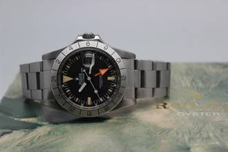 Thumbnail von Rolex Explorer II 1655 Full Set 1980 </h1>