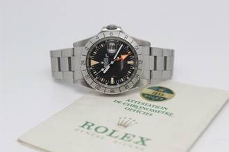 Thumbnail von Rolex Explorer II 1655 Full Set 1980 </h1>