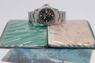 Thumbnail von Rolex Explorer II 1655 Full Set 1980 </h1>