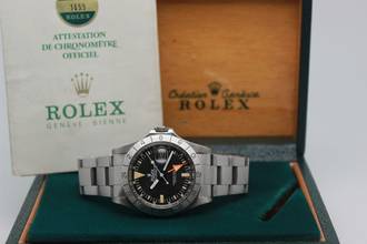 Thumbnail von Rolex Explorer II 1655 Full Set 1980 </h1>