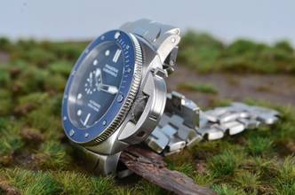 Thumbnail von Panerai Submersible 42mm Blu Notte Herrenuhr Ref. PAM02068 </h1>