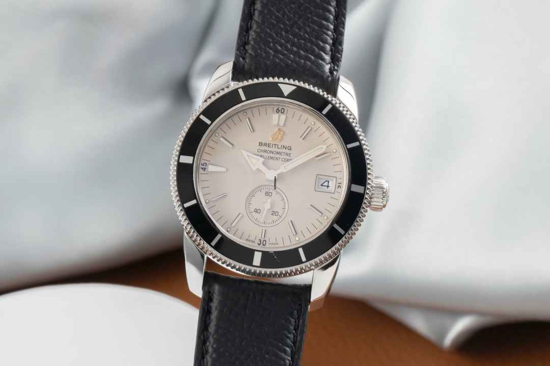  Breitling Superocean Heritage 38 Stahl Automatik Herrenuhr Ref. A37320 Klassiker  