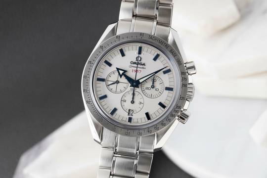  Omega Speedmaster Broad Arrow 1957 Chronograph Herren Ref 321.10.42.50.02.001 