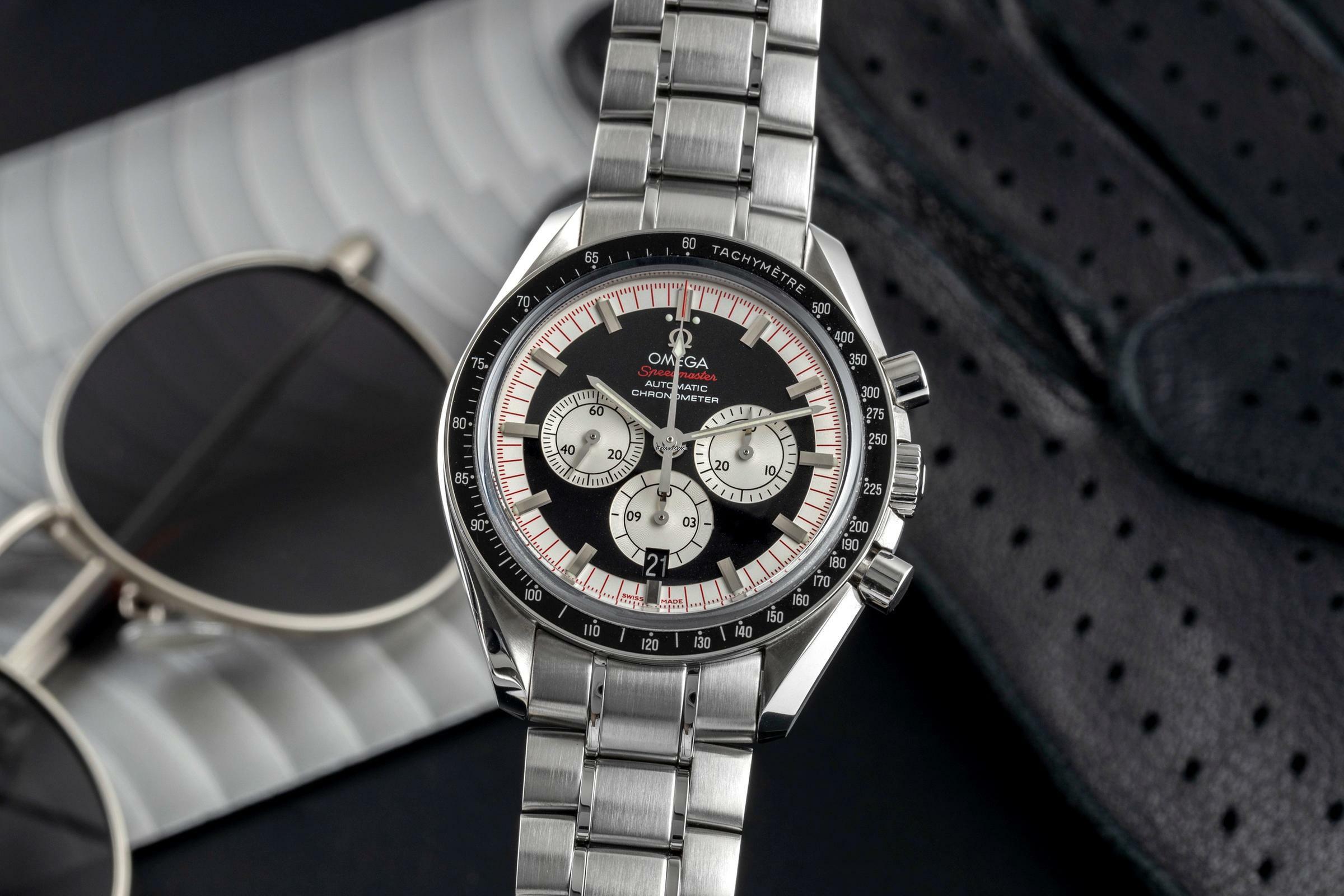  Omega Speedmaster Legend Chronograph Stahl Automatik Herrenuhr Ref. 3507.51.00 