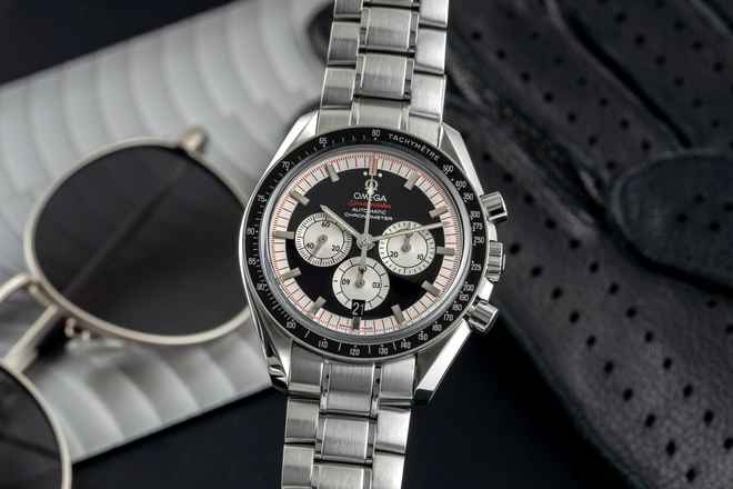  Omega Speedmaster Legend Chronograph Stahl Automatik Herrenuhr Ref. 3507.51.00 