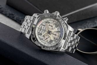 Thumbnail von Breitling Chronomat 44 Chronograph Stahl Automatik Ref. AB011012 Papiere 2010