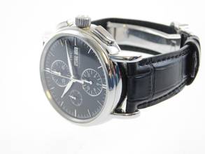 Thumbnail von IWC Portofino Chronograph Edelstahl Tag / Datum mit Papieren und Faltschließe